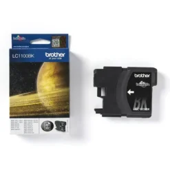 Cartucho Tinta Brother Negro, 450 Pags, DCP-185/MFC-490 (MPN LC-1100BK, Suministros para impresoras) img-1