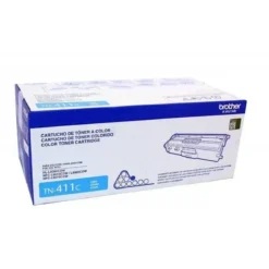 Tóner Brother TN-411C cyan, 1800 páginas, láser, HL-L8260CDW, MFC-L8610CDW. (MPN TN411C, Suministros para impresoras) img-1