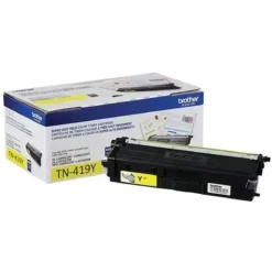 Tóner Brother Amarillo, Ultra Alto Rendimiento, 9000 Páginas (MPN TN419Y, Suministros para impresoras) img-1