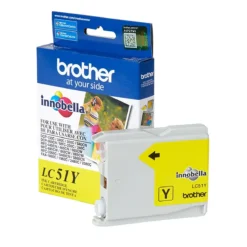 Brother Cartucho De Tinta 130C, Dcp-330C, Dcp-350C, Intellifax-1860C (MPN LC51Y, Suministros para impresoras) img-1
