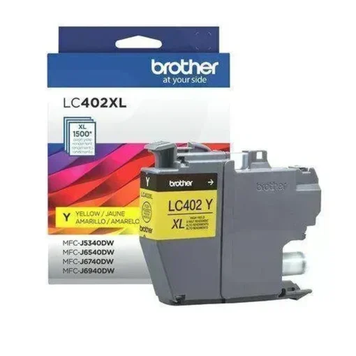 Brother Cartucho de Tinta Amarillo 1500 Pags. Mfcj6740Dw (MPN LC402XLYS, Suministros para impresoras) img-1