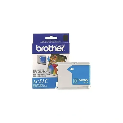 Brother Cián Original Cartucho De Tinta (MPN LC51C, Suministros para impresoras) img-1