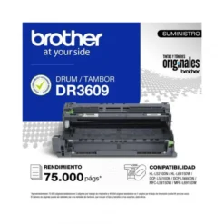 Tambor Brother , Original, Alto Rendimiento, hasta 75,000 páginas (MPN DR3609, Suministros para impresoras) img-1