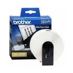 Brother Etiqueta De Dirección , 400 Etiquetas De 1.5'' X 3.5'', Blanco (MPN DK1208, Suministros para impresoras) img-1