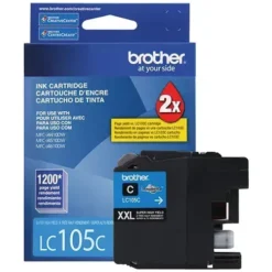 Brother Tinta Cartridge Xxl Súper Alto Rendimiento Cián Original Para Mfc-J4310 LC-105C img-1