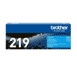 Brother Toner Cyan (MPN TN219C, Suministros para impresoras) img-1