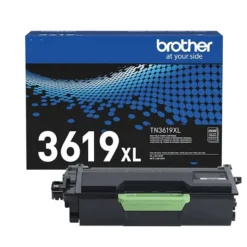 Brother Toner Negro Alto Rendimiento Hasta 25.000 Pags (MPN TN3619XL, Suministros para impresoras) img-1