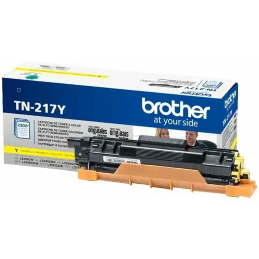 Tóner Brother amarillo, alto rendimiento, HL-L3270CDW, 2300 páginas. (MPN TN217Y, Suministros para impresoras) img-1