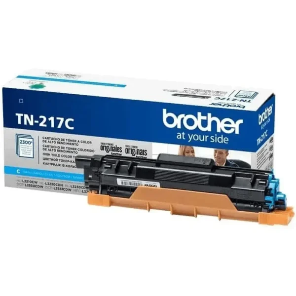 Brother Toner Original Cian Para Impresoras TN217C img-1