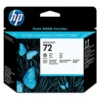 Cabezal Tinta HP 72 Gris y Negro Foto, DesignJet T610/T770 Compatible (MPN C9380A, Suministros para impresoras) img-1