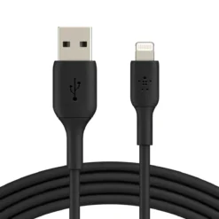 Cable Belkin Boost Charge Cable Lightninga Usb-A, negro, 1 metro (MPN CAA001BT1MBK, Accesorios para portátiles) img-1