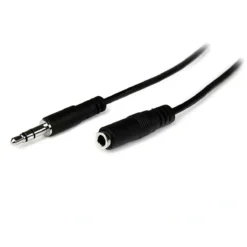 Cable Extensión 2M Startech, Auriculares 3.5mm, Macho/Hembra (MPN MU2MMFS, Cables y accesorios de audio) img-1