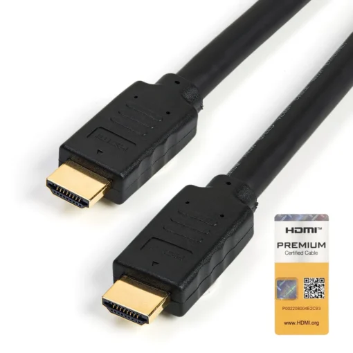 Cable HDMI 7m Startech, Alta Velocidad premium con ethernet, 4K 60Hz (MPN HDMM7MP, Cables, adaptadores y accesorios para pantallas) img-1