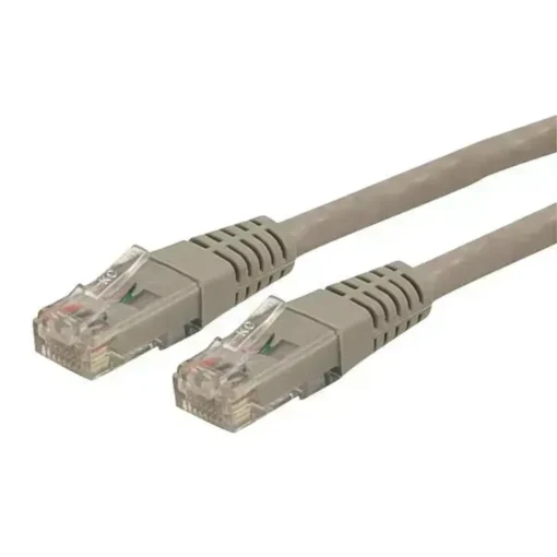 Cable Red 91cm Cat6 UTP RJ45 Startech, gigabit Ethernet, gris (MPN C6PATCH3GR, Cables De Red) img-1