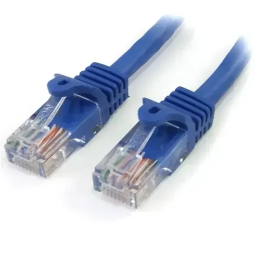 Cable Startech 3m Red Fast Ethernet Cat5e RJ45 Sin Enganche, Azul (MPN 45PAT3MBL, Cables De Red) img-1