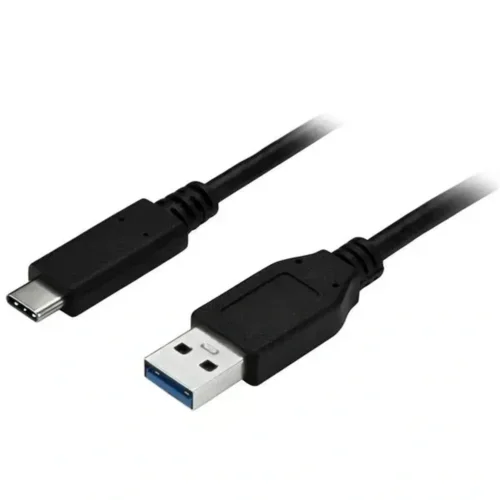 Cable Startech USB-A a USB-C, 1m, Macho a Macho, USB 3.0, Negro (MPN USB315AC1M, Cables y accesorios para PC) img-1