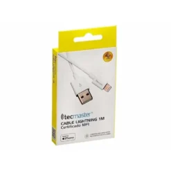 Cable de Carga Lightning Iphone Tecmaster Certificado Apple, 1 mt. TM-200529 img-1