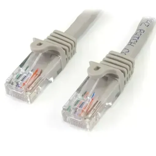 Cable de Red Startech 0.5m, Cat5E UTP, Gris, 100 Mbit/s, Sin Enganches (MPN 45PAT50CMGR, Cables De Red) img-1