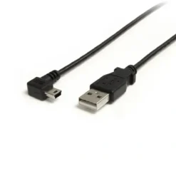 Cable en Ángulo Mini USB Startech, 0.9m, USB-A a Mini-USB B (MPN USB2HABM3RA, Cables y accesorios para PC) img-1
