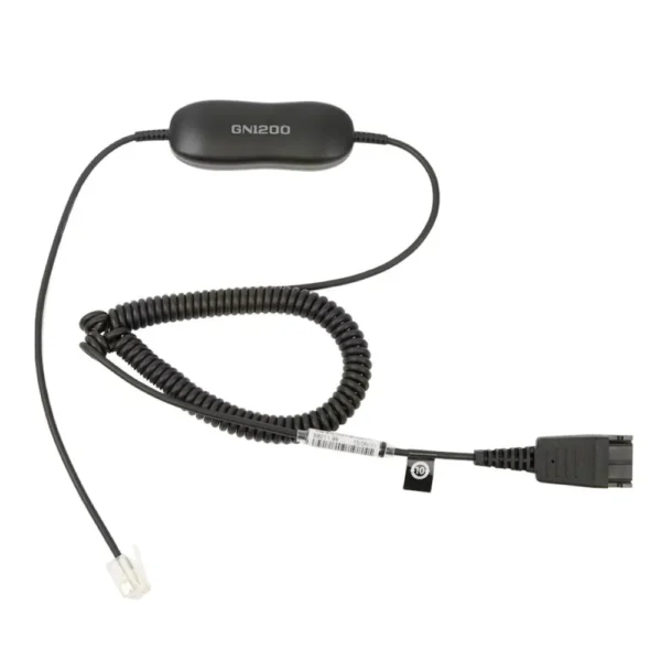 Cable para Auriculares Jabra GN1200 Coil Cord QD 88011-99
