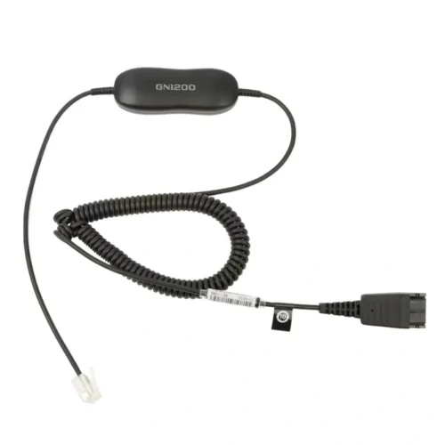 Cable para Auriculares Jabra GN1200 Coil Cord QD (MPN 88011-99, Adaptadores y Accesorios De Red) img-1