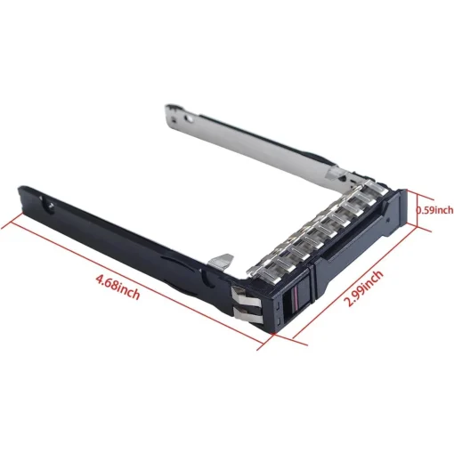 Caddy 2.5" para HPE Gen10 Plus V2 G11 Server DL20 DL360 DL365 DL380 DL385 DL325 (MPN P22892-002, Almacenamiento para servidor) img-1