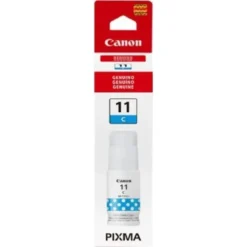 Botella Recarga Tinta Canon GI-11 Cian, 70ml, 7700 Páginas, PIXMA G3160/G2160 (MPN 4534C001, Suministros para impresoras) img-1