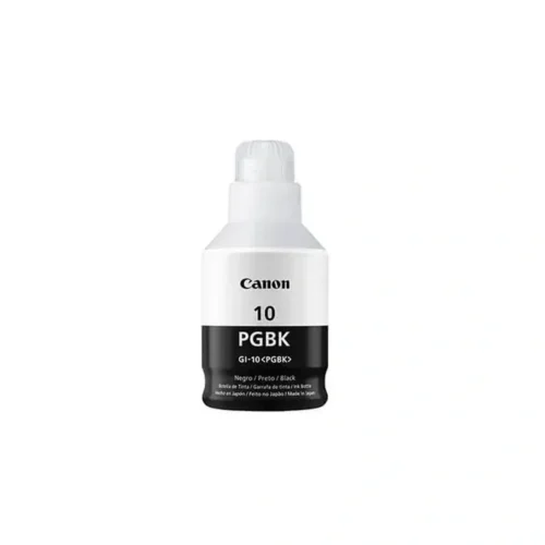 Canon Botella De Tinta Gi-10 170Ml Negro (MPN 3382C001, Suministros para impresoras) img-1