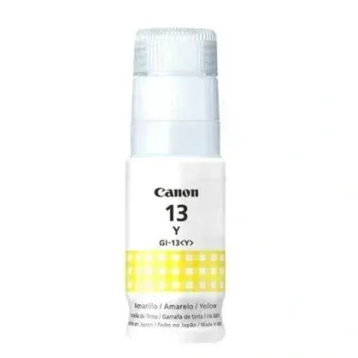 Canon Botella De Tinta Gi-13, 70Ml, Compatible Con Pixma G510 Y G610, Amarillo (MPN 4686C001, Suministros para impresoras) img-1