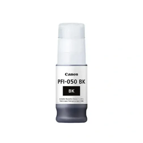 Botella de Tinta Negro Canon PFI 050 BK, 70ml, ImagePROGRAF TC-20 Comp. (MPN 5698C001, Suministros para impresoras) img-1