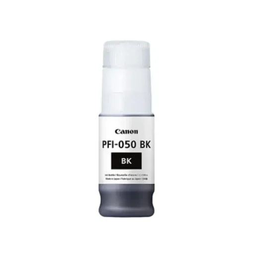 Canon Botella De Tinta Pfi 050 Bk Negro Para Image Prograf Tc-20, 70Ml 5698C001 img-1