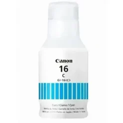 Canon Botella Tinta GI-16 CYAN (MPN 4418C001, Suministros para impresoras) img-1
