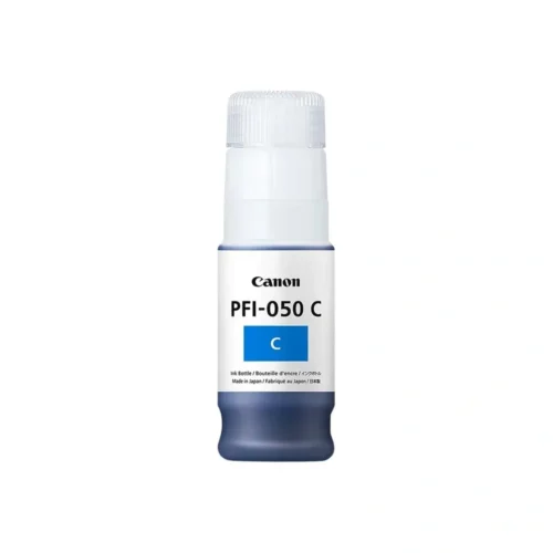Canon Botella Tinta Pfi 050 C, Cyan, 70Ml (MPN 5699C001, Suministros para impresoras) img-1