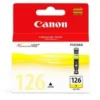 Cartucho tinta Canon CLI-126 amarillo, inyección, 210 pág., compat. Pixma ip4810 (MPN 4564B001, Suministros para impresoras) img-1