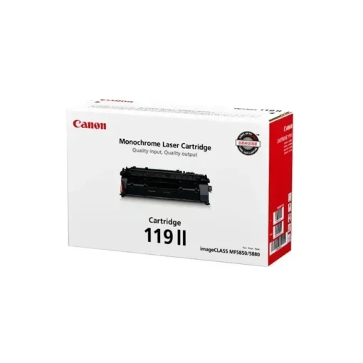 Canon Cartucho De Tóner 119 De Alta Capacidad Ii (Negro, 6400 Páginas 3480B001