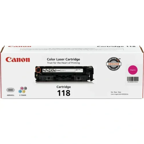 Cartucho de Tóner Magenta Canon CRG-118 Láser para MF8350Cdn (MPN 2660B001, Suministros para impresoras) img-1