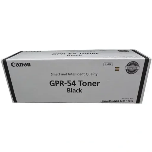 Canon Cartucho De Tóner Gpr-54 Negro Original Láser Estándar Rendimiento 17600 (MPN 9436B003, Suministros para impresoras) img-1
