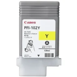 Cartucho Tinta Canon Amarillo, 130 ml, Inyección para imagePROGRAF (MPN 0898B001, Suministros para impresoras) img-1