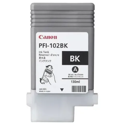 Cartucho Tinta Canon Negro, 130ml, imagePROGRAF iPF (MPN 0895B001, Suministros para impresoras) img-1