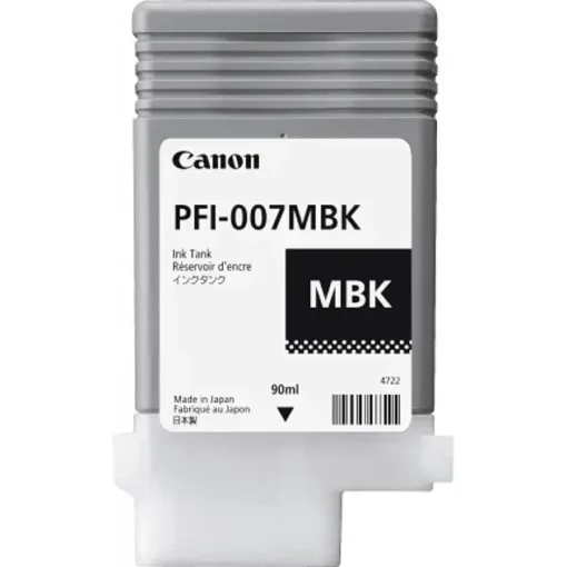 Canon Cartucho De Tinta Pfi-007Mbk Negro Mate Original Inyección De Tinta 2142C001 img-1