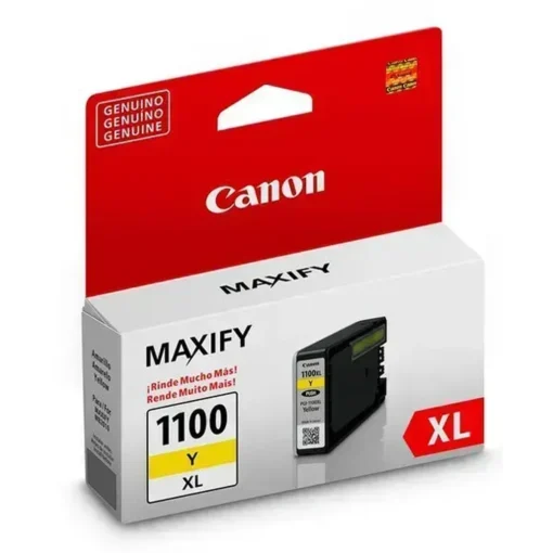 Canon Cartucho De Tinta Pgi-1100Xl Amarillo (MPN 9210B001, Suministros para impresoras) img-1