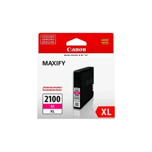 Canon Cartucho De Tinta Pgi-2100Xl Magenta (MPN 9281B001, Suministros para impresoras) img-1
