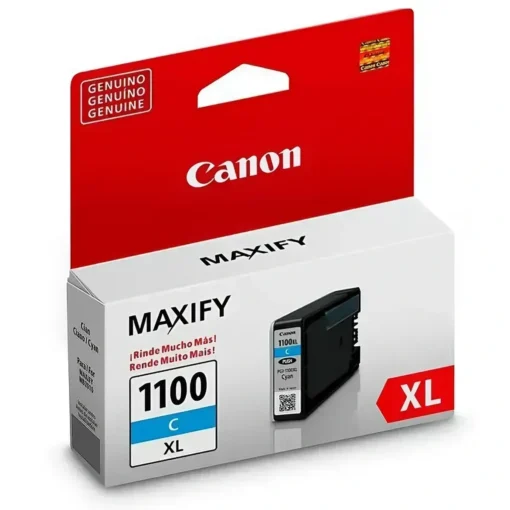 Canon Cartucho Pgi-1100Xl (Cian 12Ml, 935 Páginas ) (MPN 9208B001, Suministros para impresoras) img-1