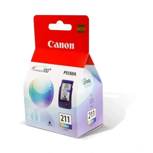 Canon Cartucho Tinta ChromaLife100+ CL-211, Color, 9ml, para PIXMA iP2702 (MPN 2976B017, Suministros para impresoras) img-1