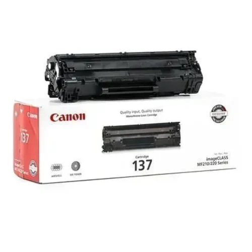 Canon Tóner 137 Negro Original Láser 2400 Páginas (MPN 9435B001, Suministros para impresoras) img-1