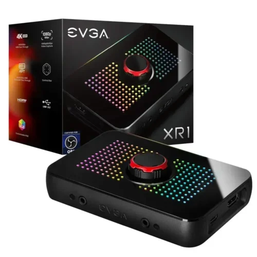 Capturadora De Video EVGA XR1 Certificada OBS USB 3.0 4K 141-U1-CB10-LR img-1