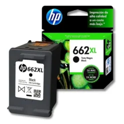 Cartucho De Tinta Hp 662Xl Alto Rendimiento Negro Ink Advantage (MPN CZ105AL, Suministros para impresoras) img-1