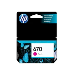 Cartucho De Tinta Hp 670 Magenta, 300 páginas, (MPN CZ115AL, Suministros para impresoras) img-1