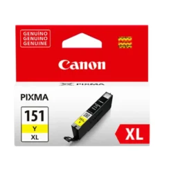 Cartucho Tinta Canon CLI-151XL AMARILLO 11ml , para PIXMA IP-7210/MX-721 (MPN 6480B001, Suministros para impresoras) img-1