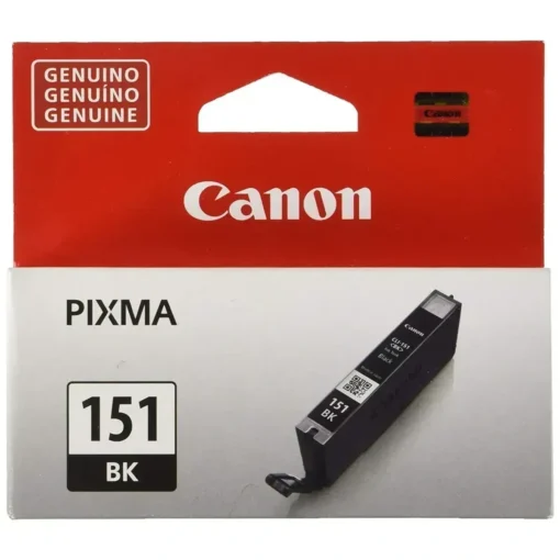 Cartucho de Tinta Canon CLI-151BK Negro Original, 1725 páginas (MPN 6528B001, Suministros para impresoras) img-1
